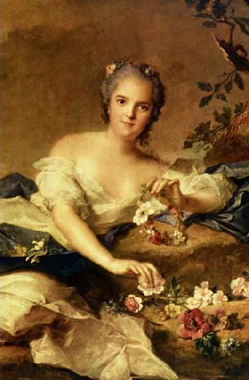 Jean Marc Nattier Portrait of Anne Henriette of France France oil painting art